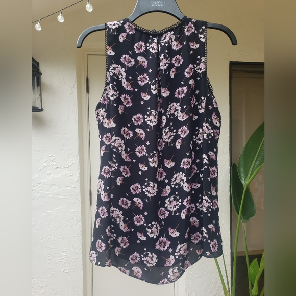 WHBM Tank Top Lace Detail Front XS - Picture 3 of 4